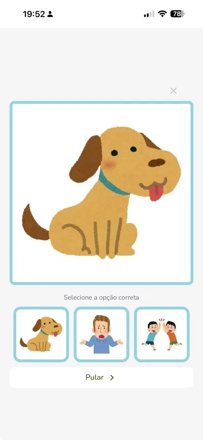 Atividade com imagem e som