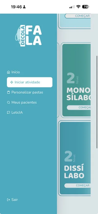 Banco de palavras por nível silábico